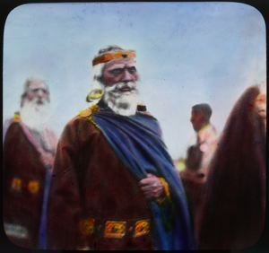 Image of Resident of Iceland in Viking Dress